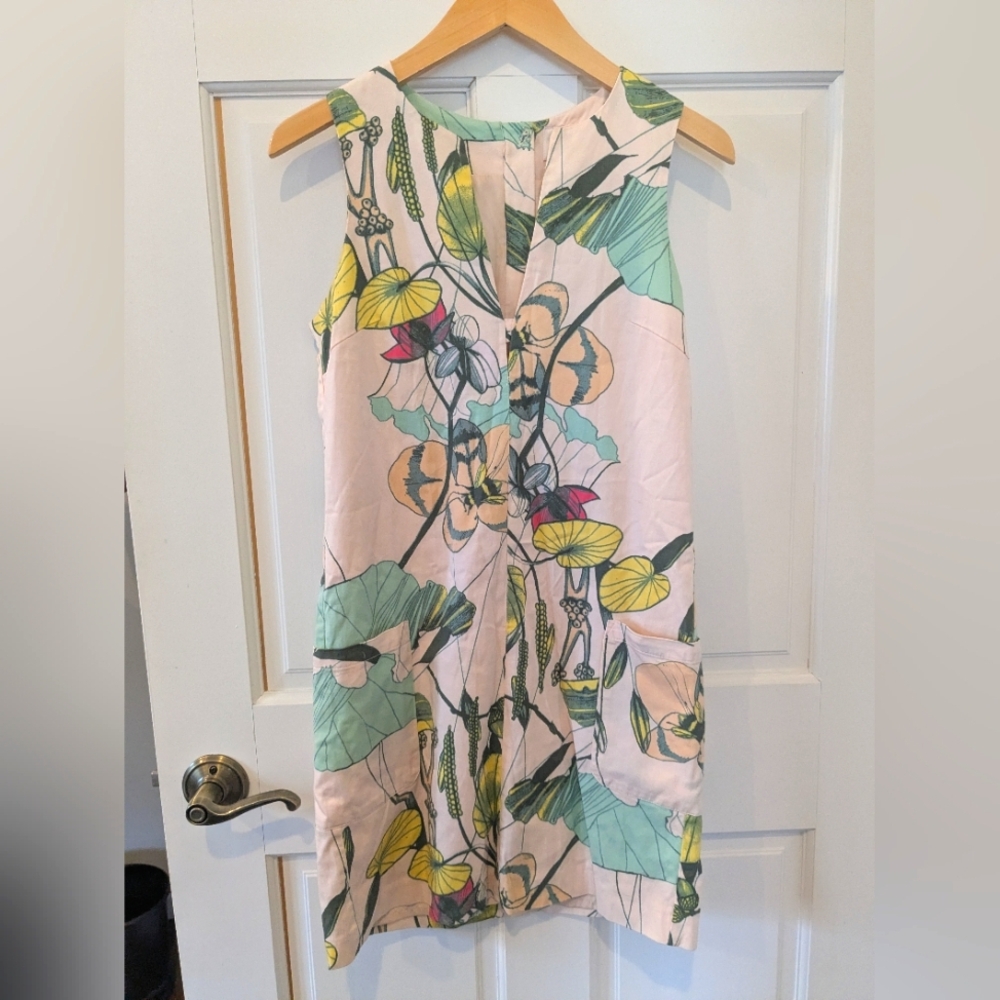 H&M Conscious Collection Dress Floral Size 4